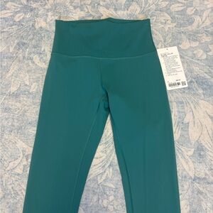 NWT Lululemon Teal Lagoon Leggings